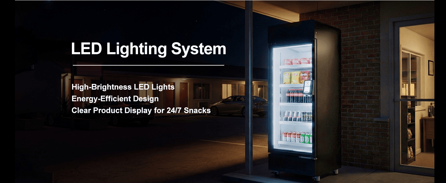 Tăng cường trưng bày sản phẩm bằng hệ thống đèn LED cường độ cao để thúc đẩy doanh số bán hàng.